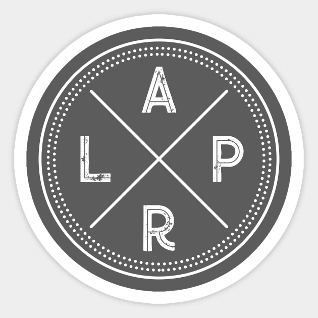 LARP Hipster Sticker by pscof42